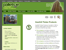 Tablet Screenshot of pallets.ie